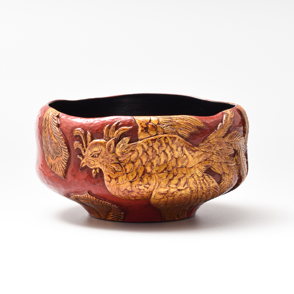 朱金茶椀「太平余」